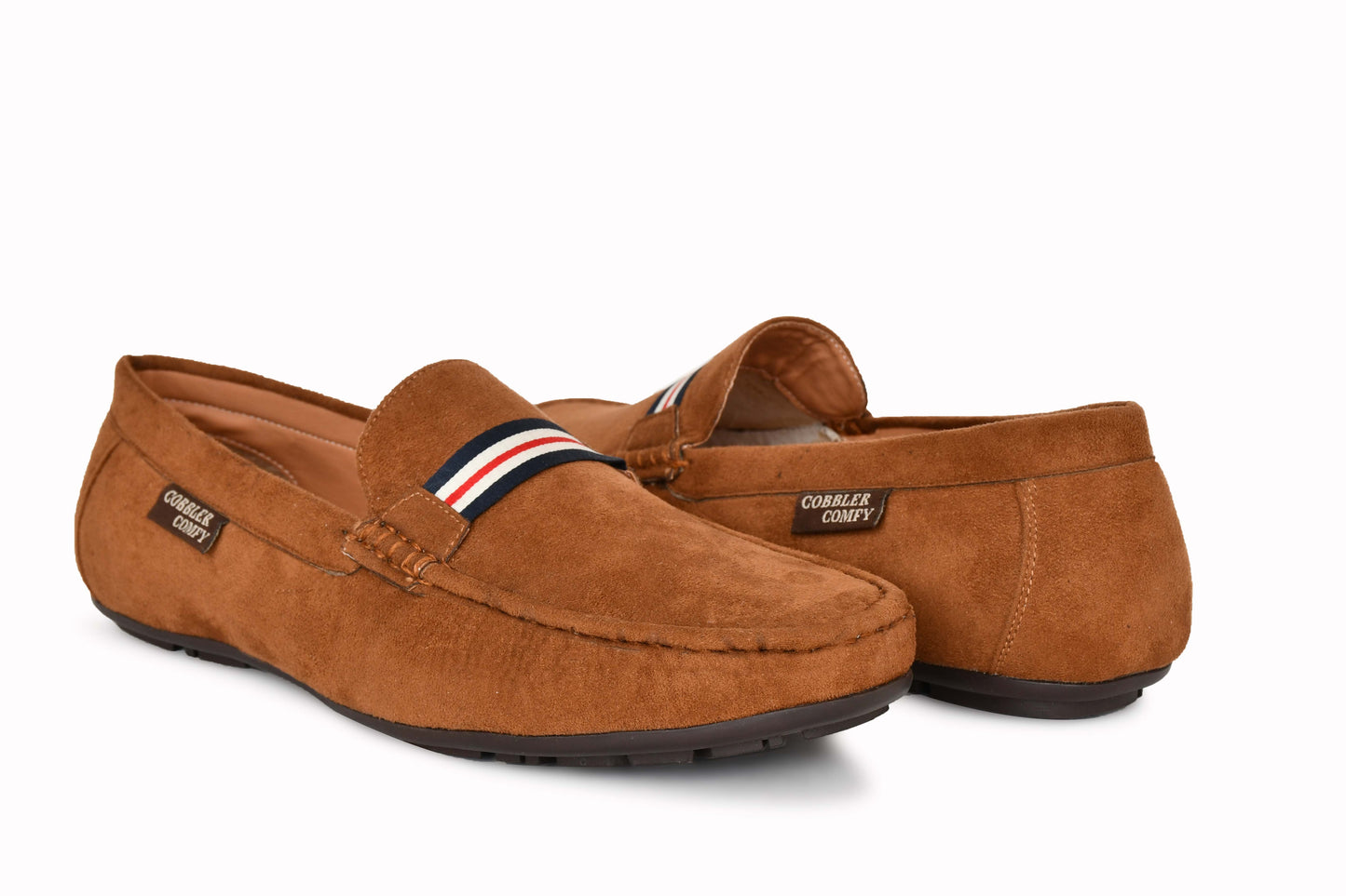 Suede Loafers for Men | Tan