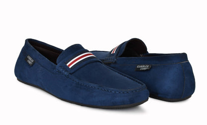 Suede Loafers for Men | Blue